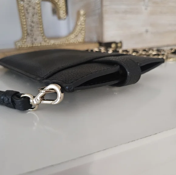 kate spade Black Studded Wristlet 3.25 x 6.25 inches - Picture 10 of 13